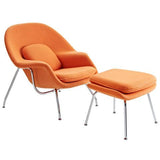 Womb Lounge Chair & Ottoman